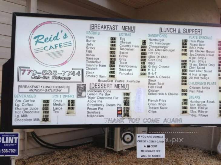 Reid's Cafe - Murrayville, GA