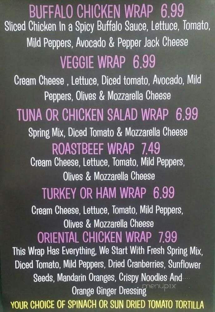 Donkey J's Deli - Lockeford, CA menu_pic