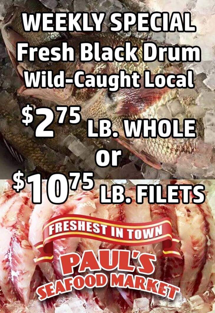 Paul's Seafood Market - Port Aransas, TX