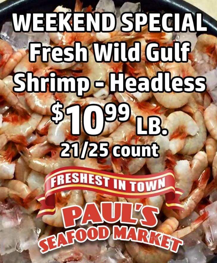 Paul's Seafood Market - Port Aransas, TX