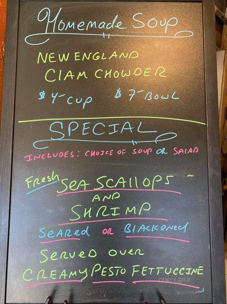 Perrone's Neighborhood Grill - Murphy, NC menu_pic