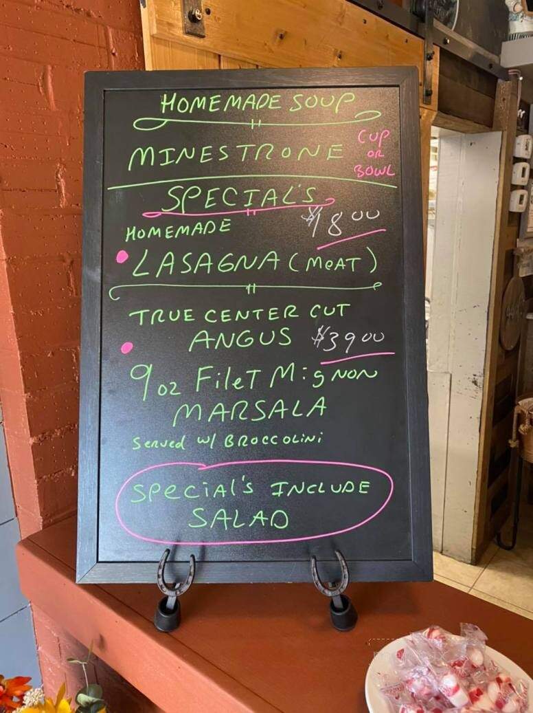Perrone's Neighborhood Grill - Murphy, NC menu_pic