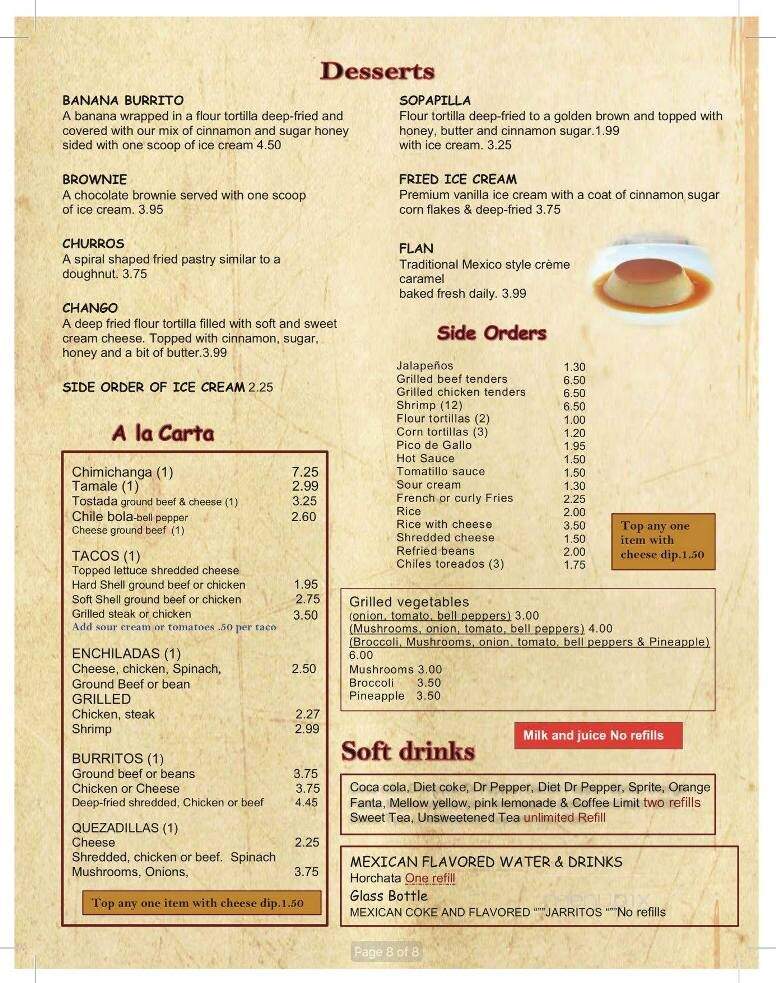 Patio Grill - Union City, TN menu_pic