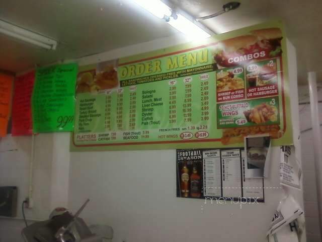 Spider's Meat Market - New Orleans, LA menu_pic