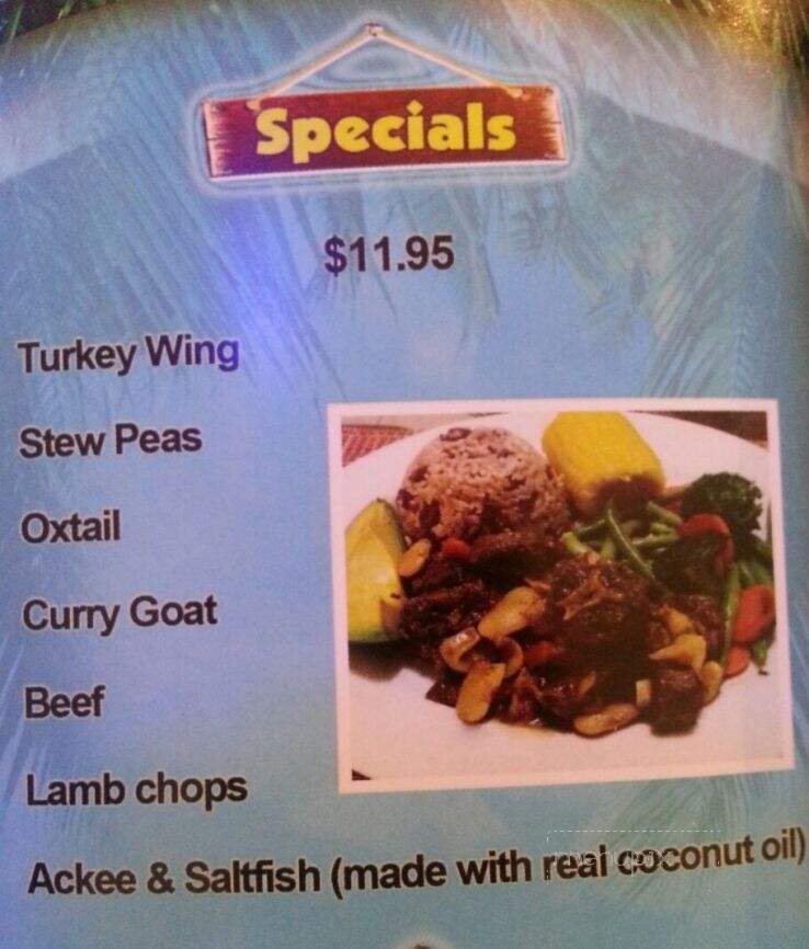 Caribbean Soul Island Grill - Hattiesburg, MS menu_pic