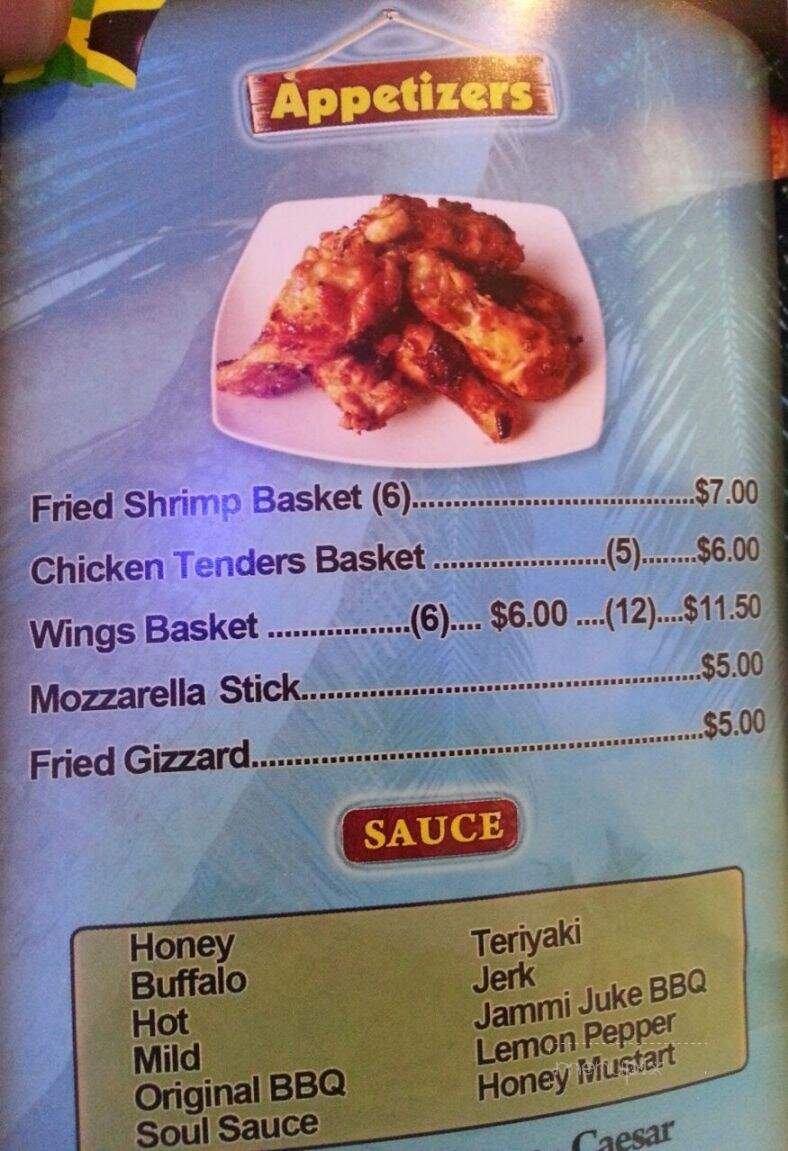 Caribbean Soul Island Grill - Hattiesburg, MS menu_pic