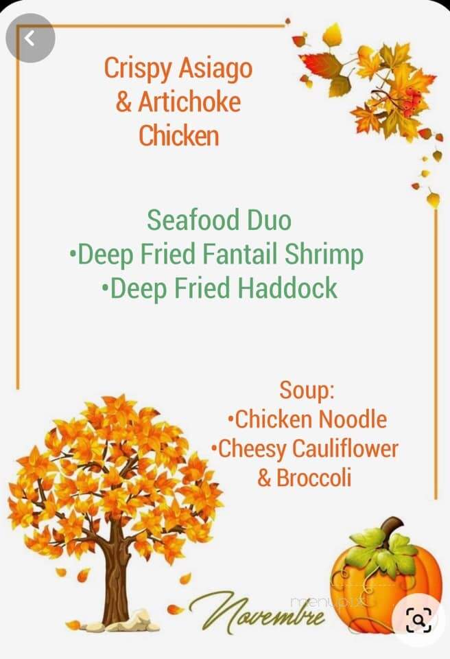 White House Restaurant - Meyersdale, PA menu_pic