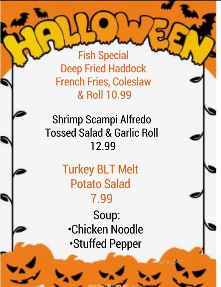White House Restaurant - Meyersdale, PA menu_pic