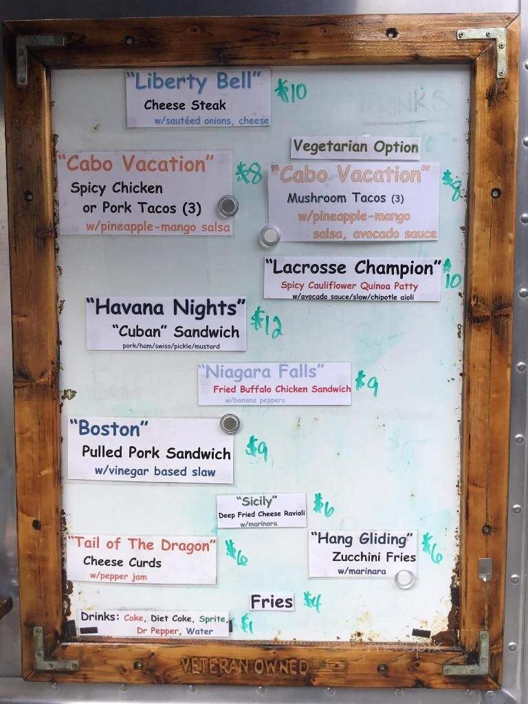 J & B's Bucket List - Charleston, SC menu_pic