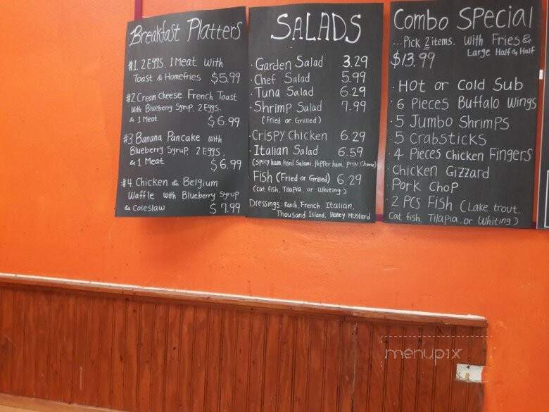 Chicken City - Gwynn Oak, MD menu_pic