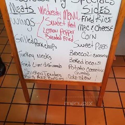 Cadillac Pig - Hattiesburg, MS menu_pic
