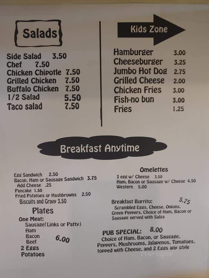 East Perry Pub - Frohna, MO menu_pic