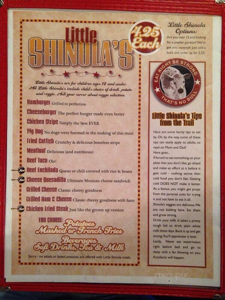 Shinola's Texas Cafe - Springtown, TX