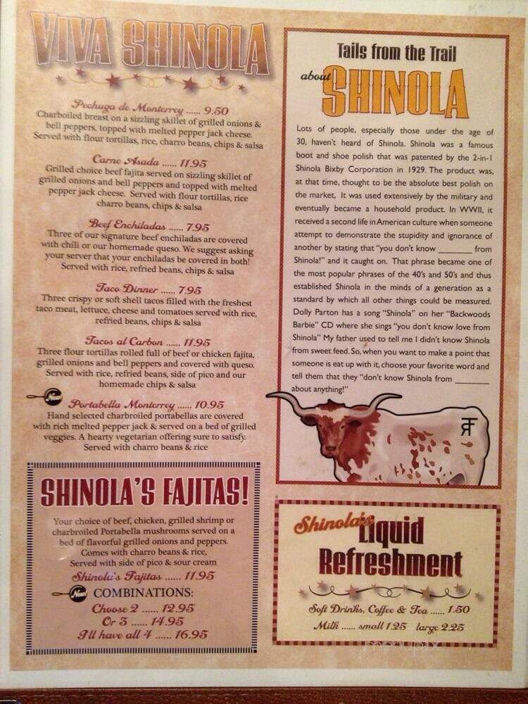 Shinola's Texas Cafe - Springtown, TX