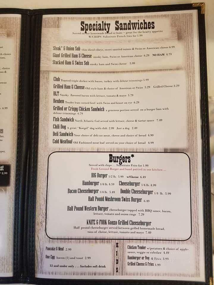 McPherson's Family Restaurant - Millington, MI menu_pic