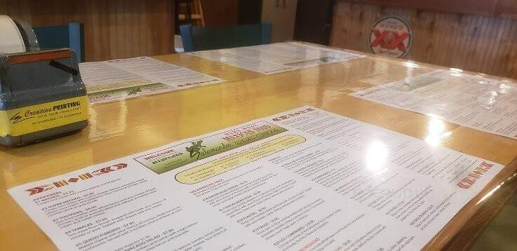Salamandra Restaurant - Dixon, IL menu_pic