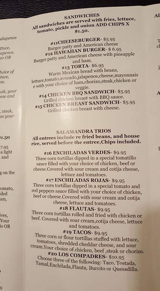 Salamandra Restaurant - Dixon, IL