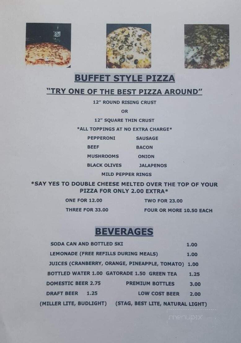 Shorty's Tavern - Albers, IL menu_pic