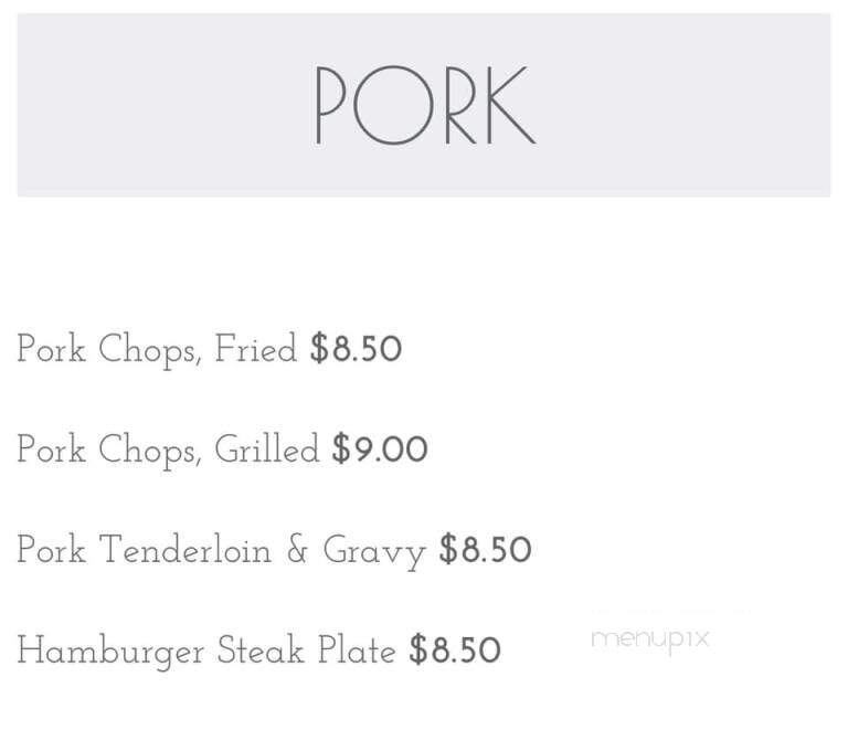 Four Oaks Restaurant & Grill - Four Oaks, NC menu_pic