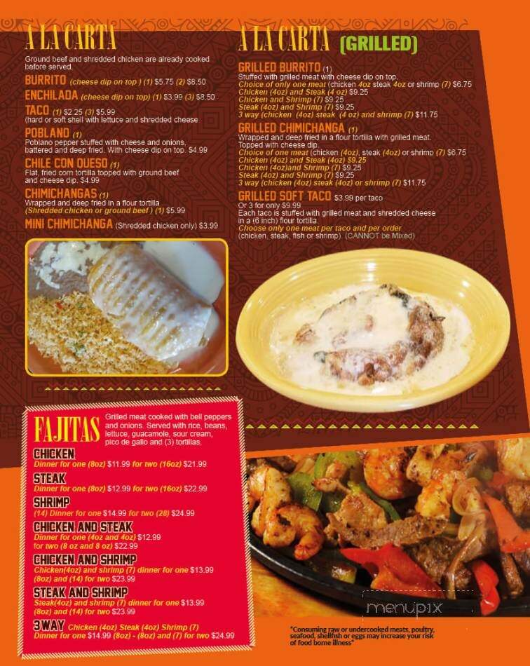 Barrigao Grill - Reform, AL menu_pic
