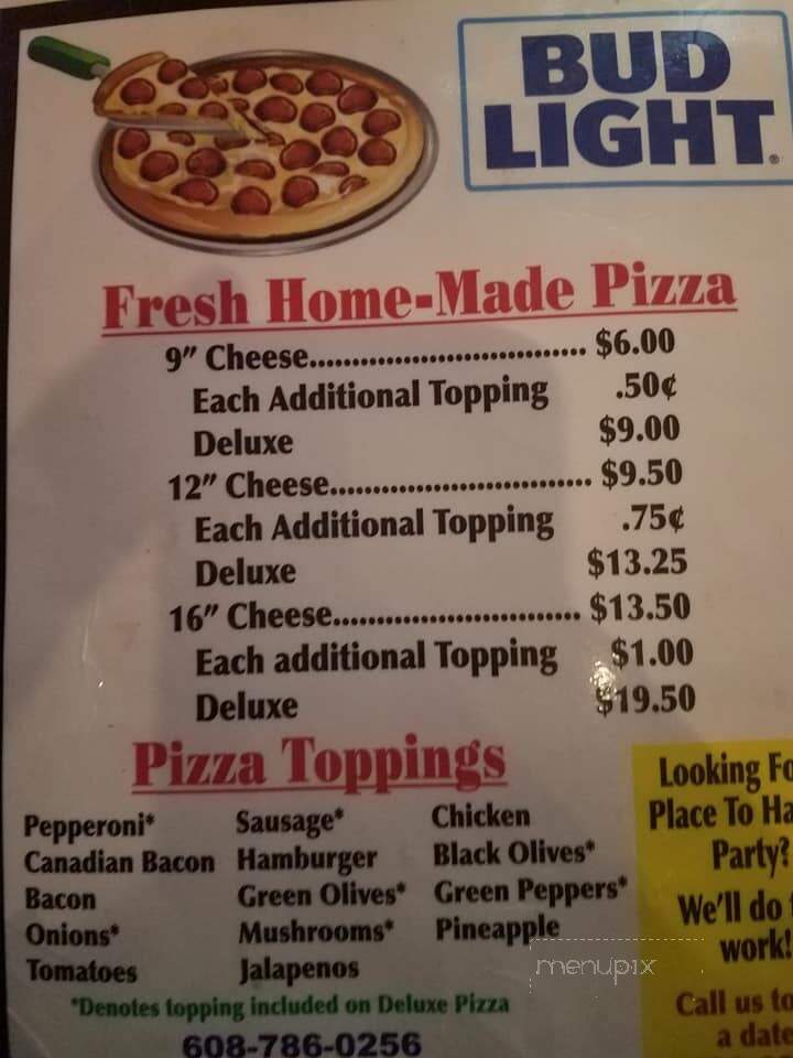 Hunter's Last Chance - West Salem, WI menu_pic