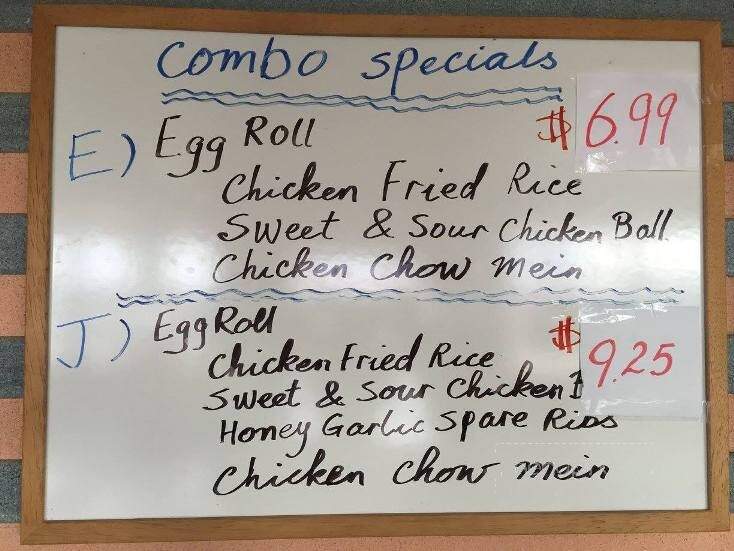 Fortune Star Chinese Restaurant - Cape Breton, NS menu_pic