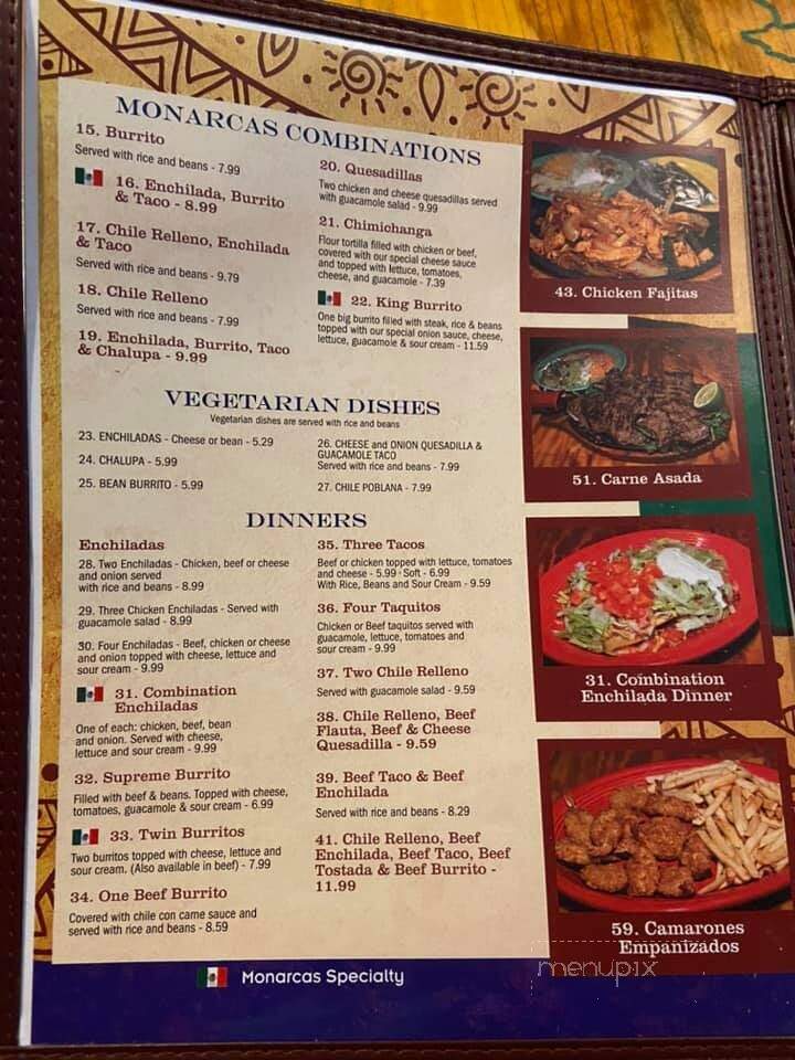 Monarcas Mexican Restaurant - Troy, AL