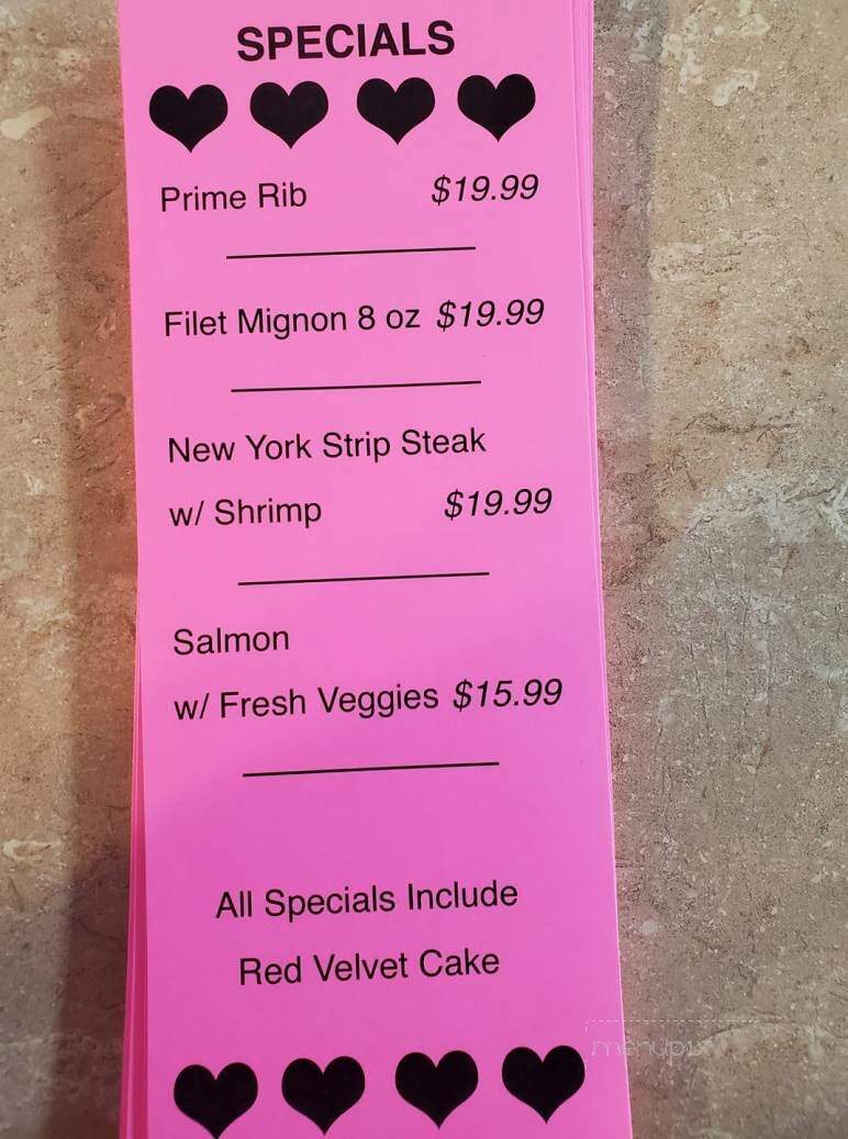 Spring Garden Restaurant - Taylorville, IL menu_pic