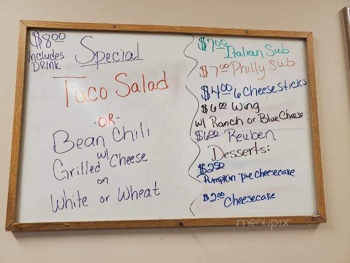 Mustang Cafe - Hendersonville, NC menu_pic