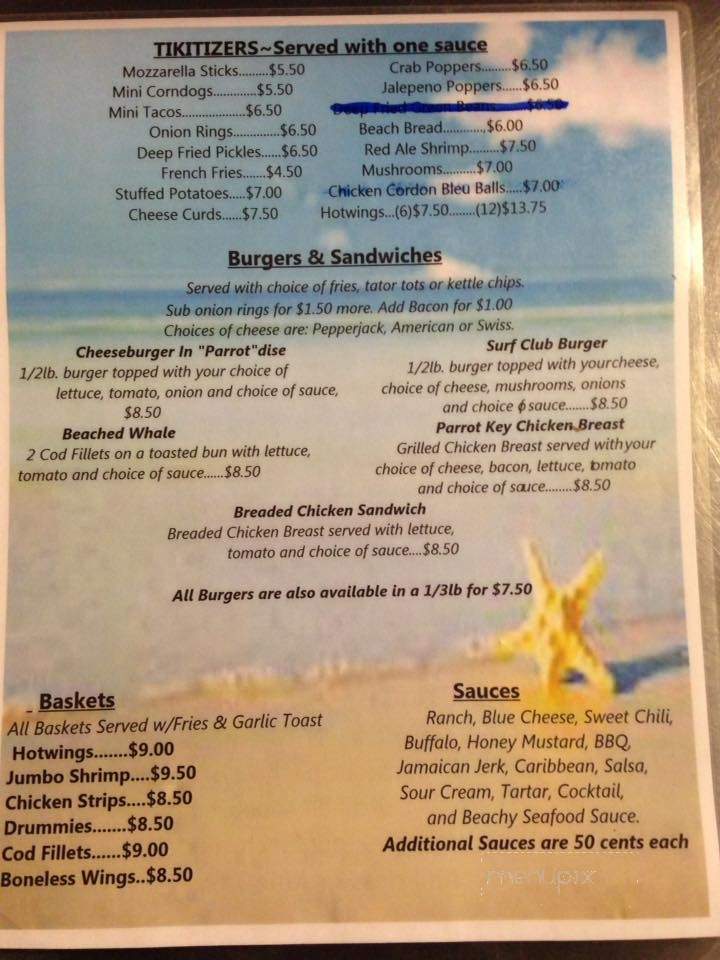 Down South - New Germany, MN menu_pic