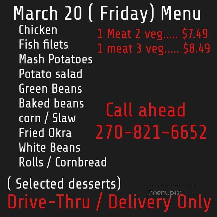 Country Cupboard Bakery - Madisonville, KY menu_pic