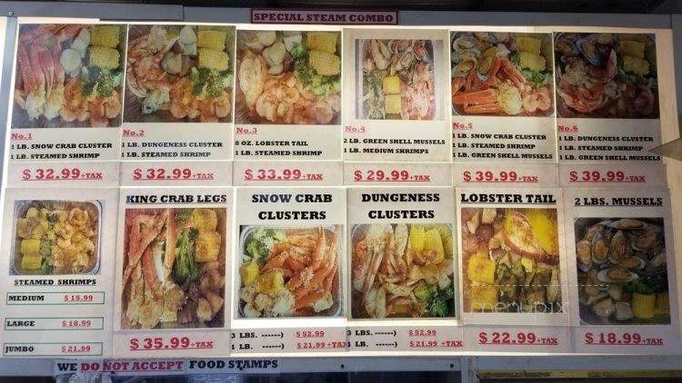 S & J Seafood - Philadelphia, PA menu_pic