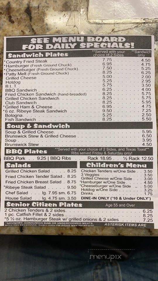 Kellies Home Cooking - Loganville, GA menu_pic