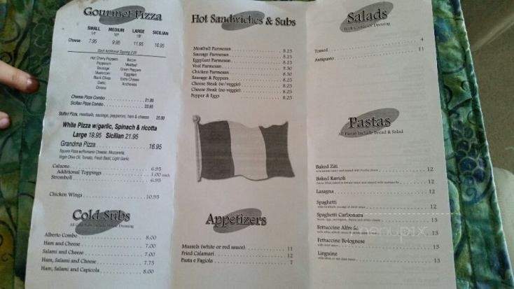 Alberto's Pizzeria - Jensen Beach, FL menu_pic