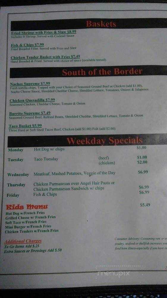 Sunset Grille - St Petersburg, FL menu_pic