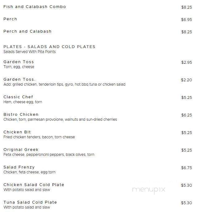 A J's Restaurant - Los Lunas, NM menu_pic