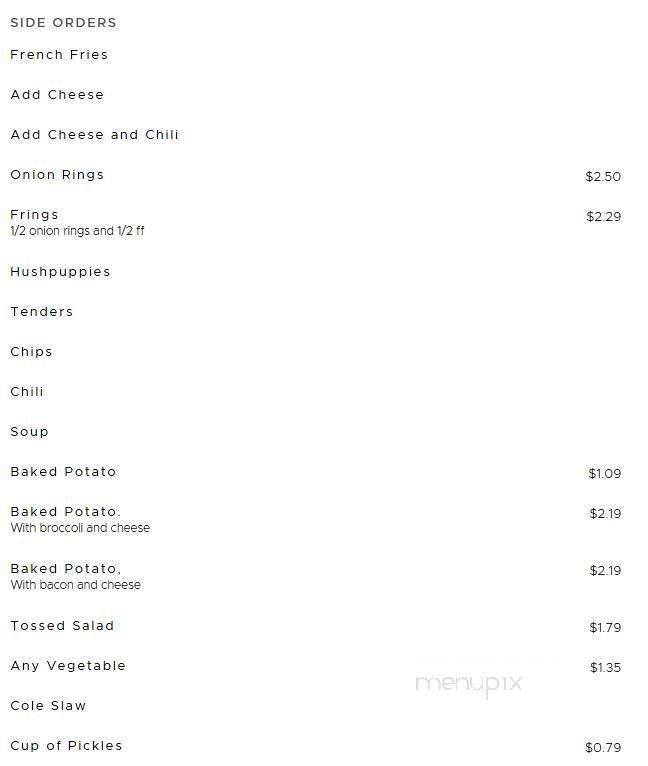 A J's Restaurant - Los Lunas, NM menu_pic