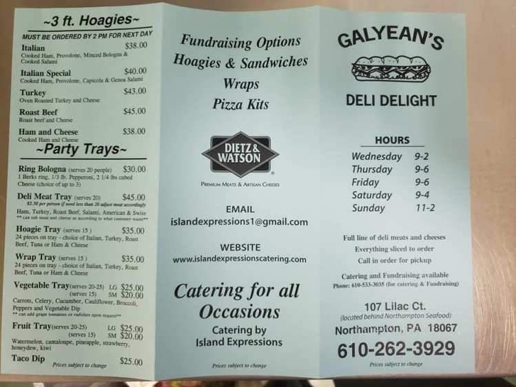 Galyean's Deli Delight - Northampton, PA