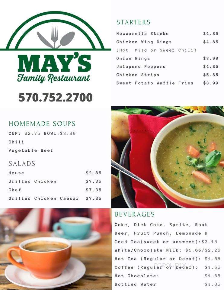 May's Family Restaurant - Berwick, PA