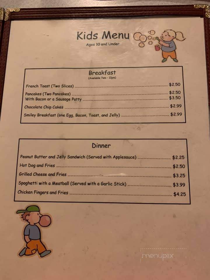 New Florence Family Restaurant - New Florence, PA menu_pic
