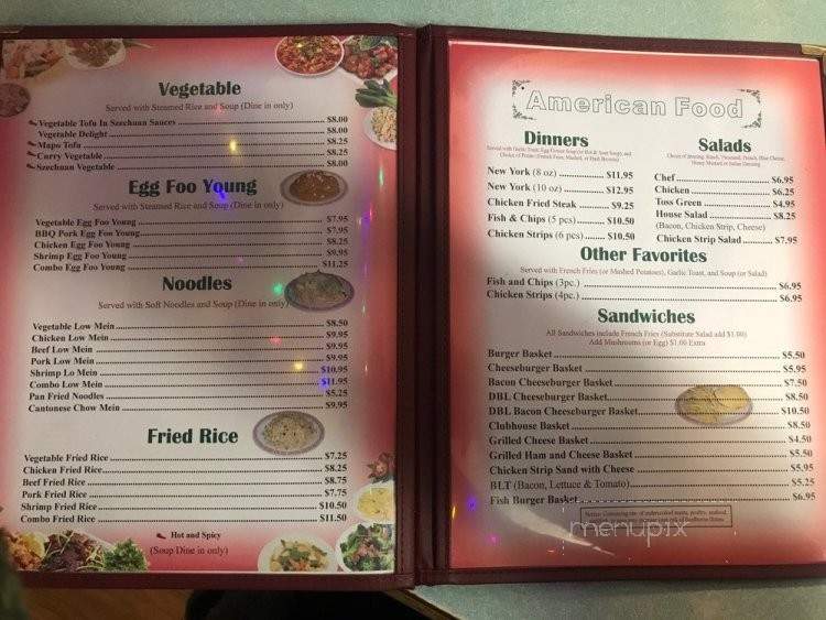 Gee's Family Restaurant - Goldendale, WA menu_pic