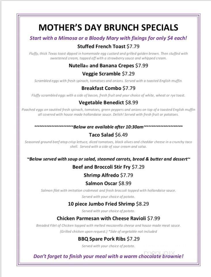 River Run Restaurant - Racine, WI menu_pic