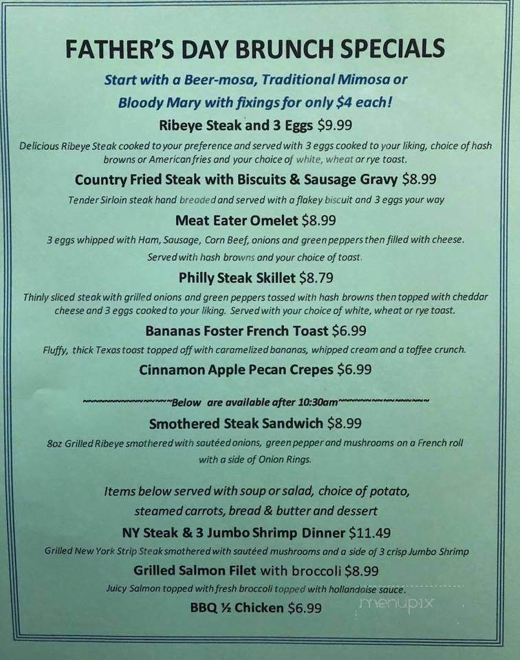 River Run Restaurant - Racine, WI menu_pic