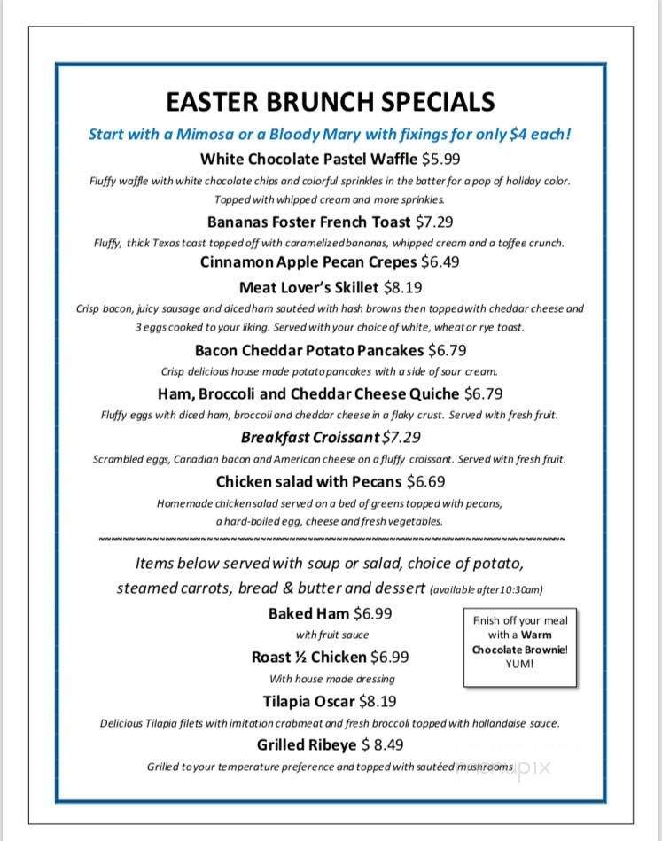 River Run Restaurant - Racine, WI menu_pic