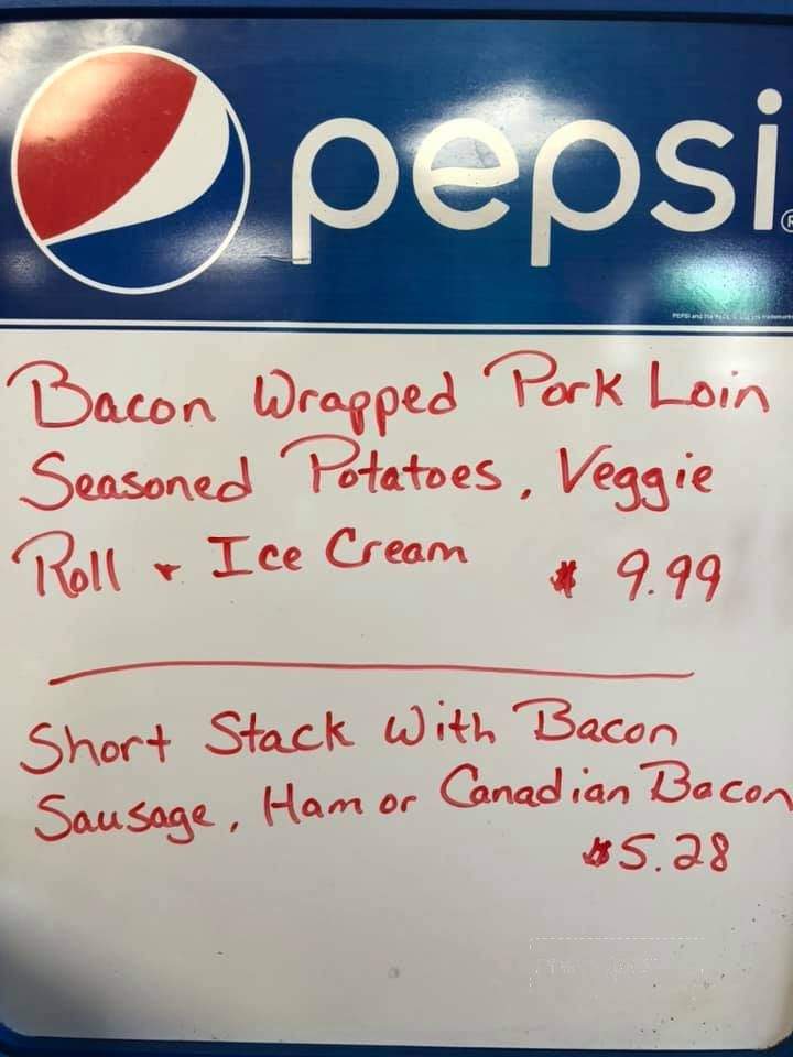 Stoney Ridge Inn - Goodman, WI menu_pic