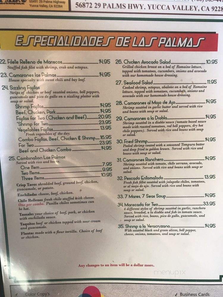 Las Palmas Restaurant - Yucca Valley, CA
