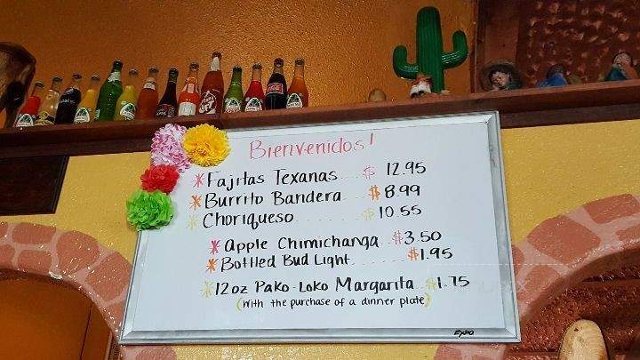 Tio Juan's - Platteville, CO menu_pic