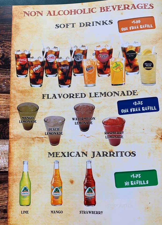 Las Margaritas - Glidden, IA menu_pic