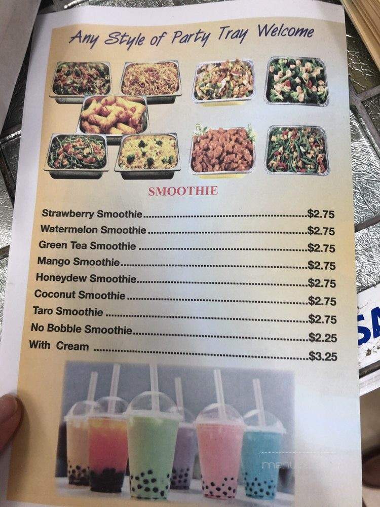 Tokyo Express - Port Isabel, TX menu_pic