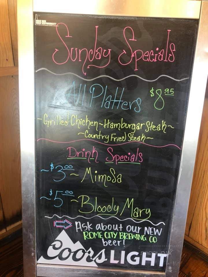 Decks and Docks - Leesburg, AL menu_pic